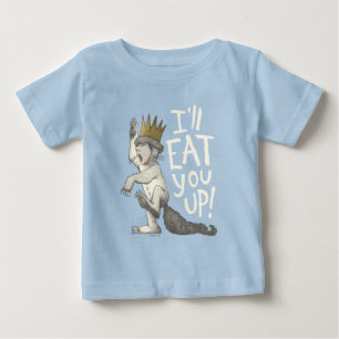 Camiseta Para Bebê Max Eu vou te comer!