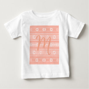 Camiseta Para Bebê MAZIPOODLES Floral Listrado Tricô Canelado 202 M
