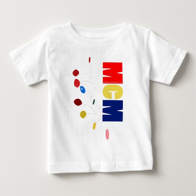 Camiseta Para Bebê MCM Colorida para Portáteis (Frente)