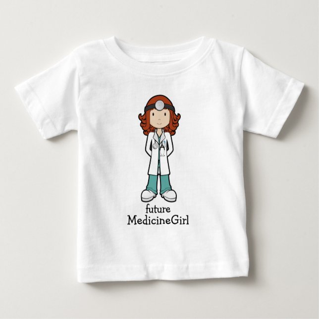 Camiseta Para Bebê MedicineGirl (Frente)
