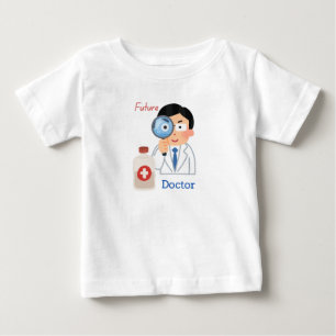 Camiseta Para Bebê Médico