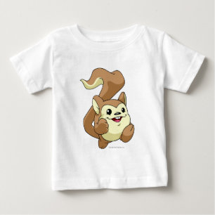 Camiseta Para Bebê Meerca Brown
