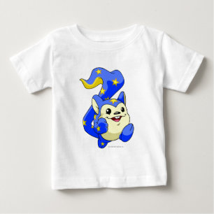 Camiseta Para Bebê Meerca estrelado