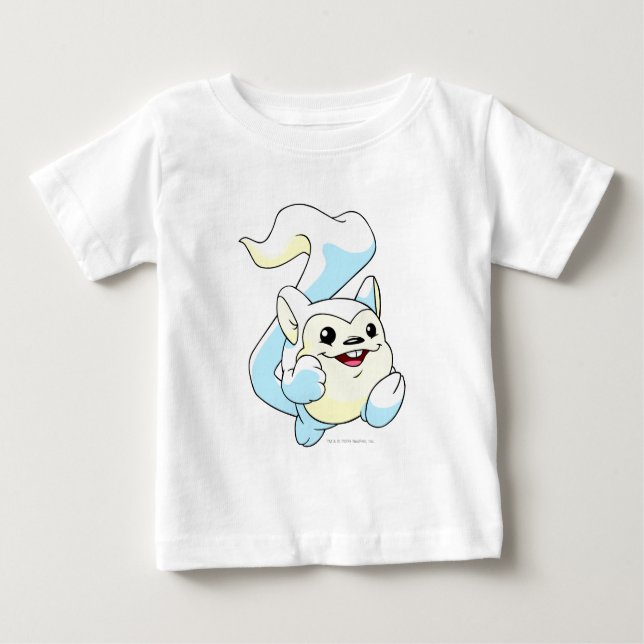 Camiseta Para Bebê Meerca White (Frente)