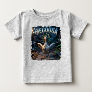 Camiseta Para Bebê Megoosa Fotografia Combo Criatura Funny