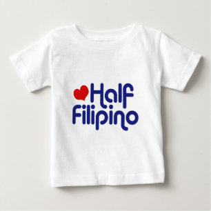 Camiseta Para Bebê Meio filipino