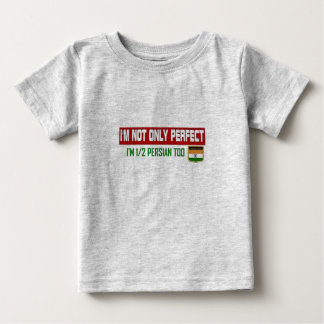 Camiseta Para Bebê Meio Persa/Índio