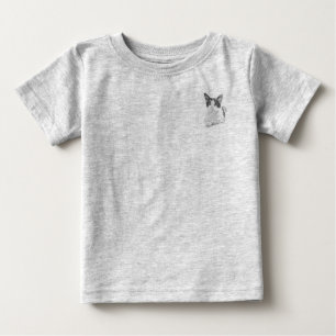 Camiseta Para Bebê Meio-tom Calico Vintage