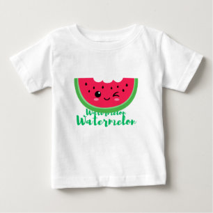 Camiseta Para Bebê Melão de água T. Shirt