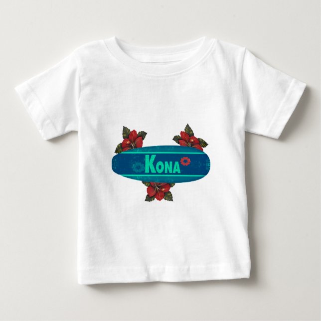 Camiseta Para Bebê Melhor de Kona (Frente)