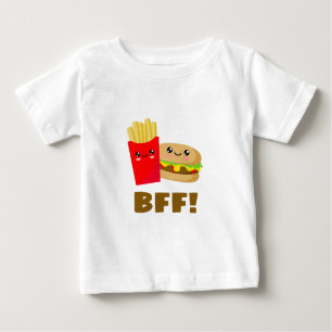 Camiseta Para Bebê Melhores Amigos para Sempre