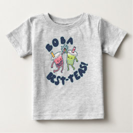 Camiseta Para Bebê Melhores Chás de Boba!