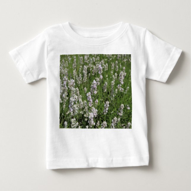 Camiseta Para Bebê Melissa Lavanda (Frente)