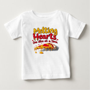 Camiseta Para Bebê Melting Hearts, One Slice at a Time T-shirt