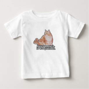 Camiseta Para Bebê Meme engraçado de gato rabugento para amantes de g