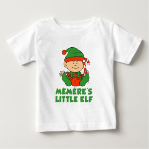 Camiseta Para Bebê Memere's Little Elf
