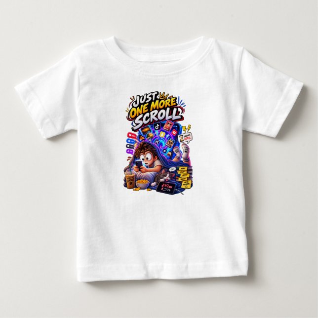 Camiseta Para Bebê memes engraçados (Frente)