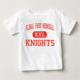 Camiseta Para Bebê Memorial floral do parque - cavaleiros - parque