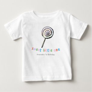 Camiseta Para Bebê Menina Bebê Personalizada Docezinha