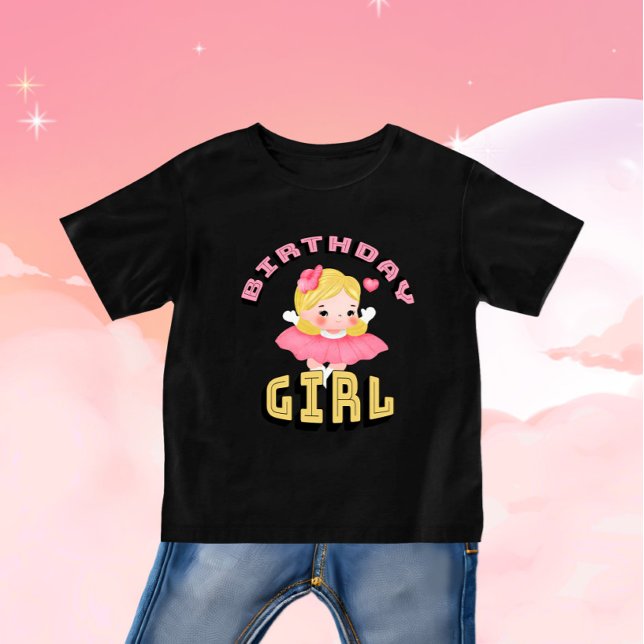 Camiseta Para Bebê Menina bonita (Criador carregado)