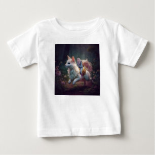 Camiseta Para Bebê Menina de equitação exclusiva