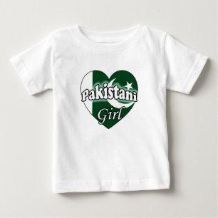 Camiseta Para Bebê Menina paquistanesa