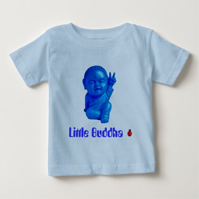 Camiseta Para Bebê Menino Buda (Frente)