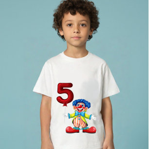 Camiseta Para Bebê Menino de 5 anos