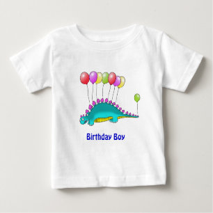 Camiseta Para Bebê Menino do aniversário