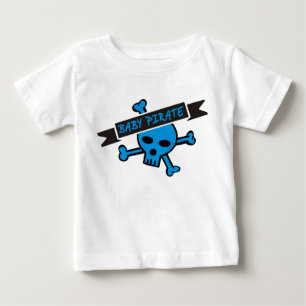 Camiseta Para Bebê Menino do pirata do bebê