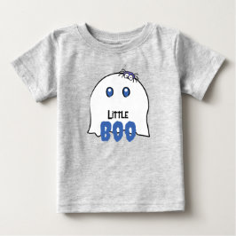 Camiseta Para Bebê Menino Pequeno Boo Primeiro Dia das Bruxas Fantasm