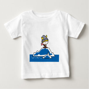 Camiseta Para Bebê Menino Viking Boy