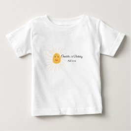 Camiseta Para Bebê Meninos fofinhos simples e bonitos Adicionar anive