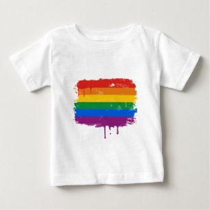 Camiseta Para Bebê Mercadoria do orgulho gay