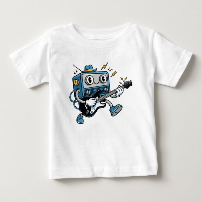 Camiseta Para Bebê Mercadoria Hits (Frente)