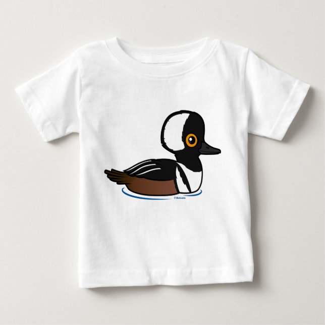 Camiseta Para Bebê Merganser Hooded (Frente)