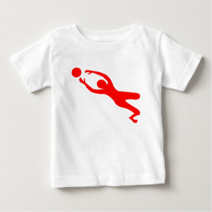 Camiseta Para Bebê Meta Keeper - Vermelho