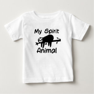 Camiseta Para Bebê Meu Animal Espírito