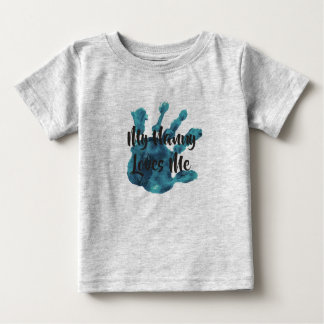 Camiseta Para Bebê meu baby-sitter ama me8