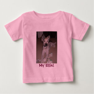 Camiseta Para Bebê Meu Ellie!
