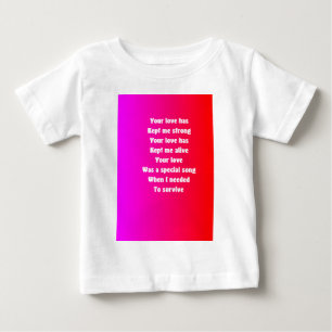 Camiseta Para Bebê Meu marido no dia de os namorados