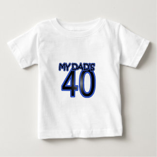 Camiseta Para Bebê Meu pai 40