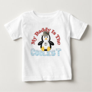 Camiseta Para Bebê Meu pai está o mais fresco