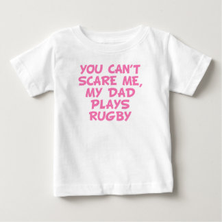 Camiseta Para Bebê Meu Pai Joga Rugby