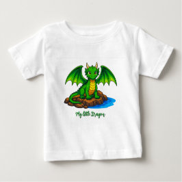 Camiseta Para Bebê Meu pequeno Dragão