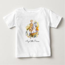 Camiseta Para Bebê Meu pequeno príncipe
