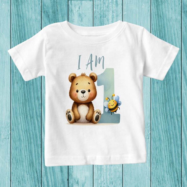 Camiseta Para Bebê Meu Primeiro Aniversário de Camponês (Criador carregado)