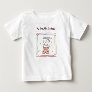 Camiseta Para Bebê Meu primeiro Oktoberfest