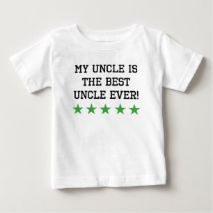 Camiseta Para Bebê Meu tio Ser Melhor tio nunca