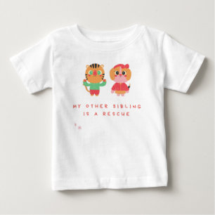 Camiseta Para Bebê Meus outros irmãos são resgatados